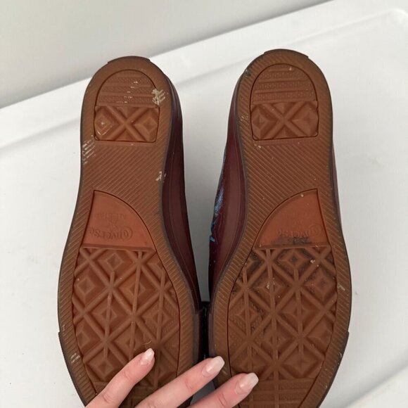 Converse One Star Skate Scratch-Off Sneaker Size 11 Unisex Maroon - Picture 5 of 6